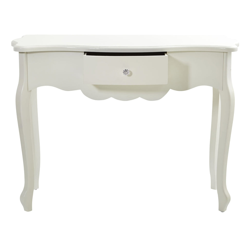 45.5’’ Vintage White Desk with Drawer