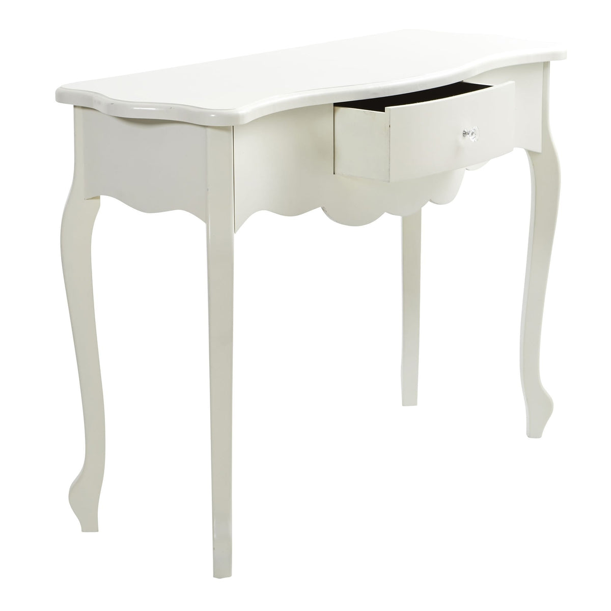 45.5’’ Vintage White Desk with Drawer