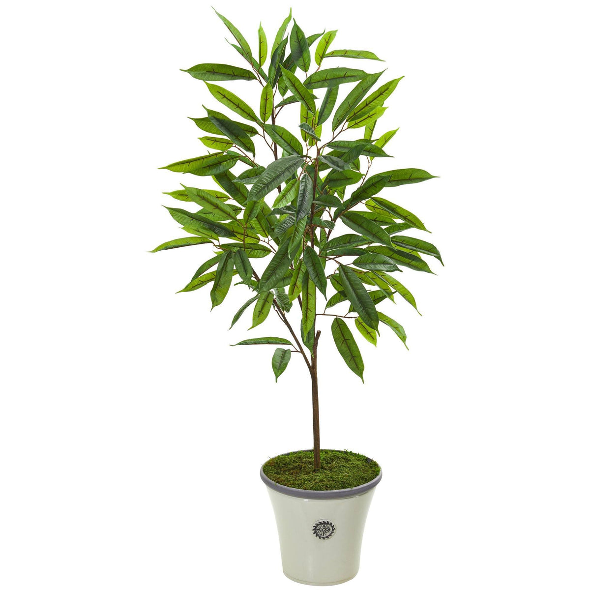 53” Ficus Artificial Plant in Decorative Planter