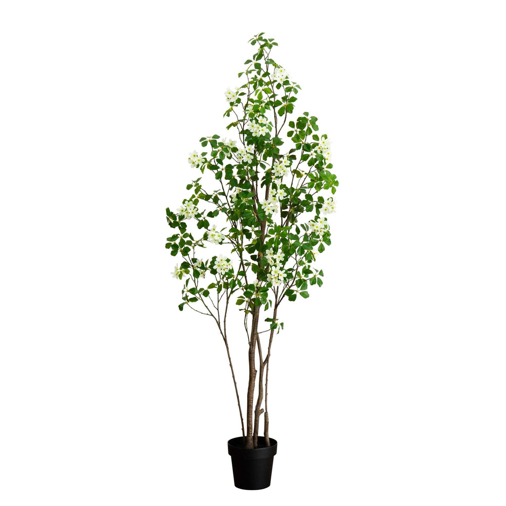 6’ Artificial Dogwood Tree