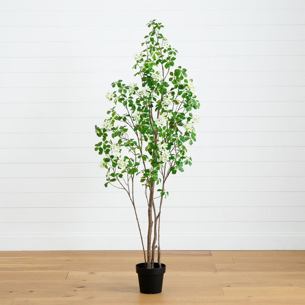 6’ Artificial Dogwood Tree