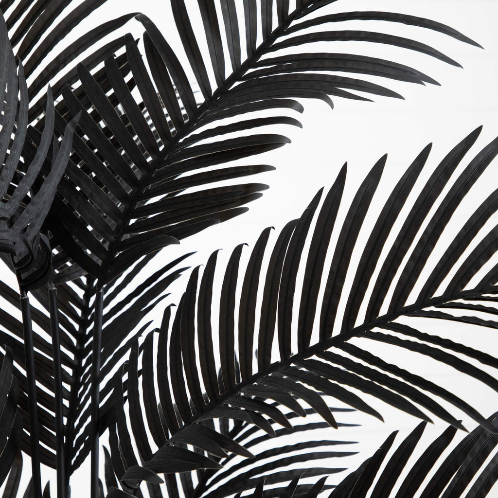 6' Artificial Halloween Black Paradise Palm Tree