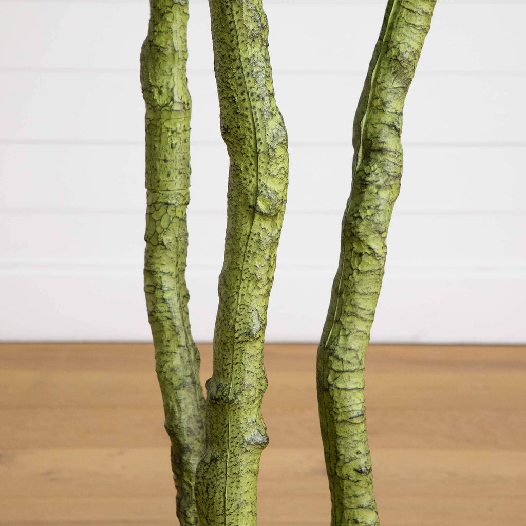 6' UV Resistant Artificial Bird Nest Fern Tree (Indoor/Outdoor)