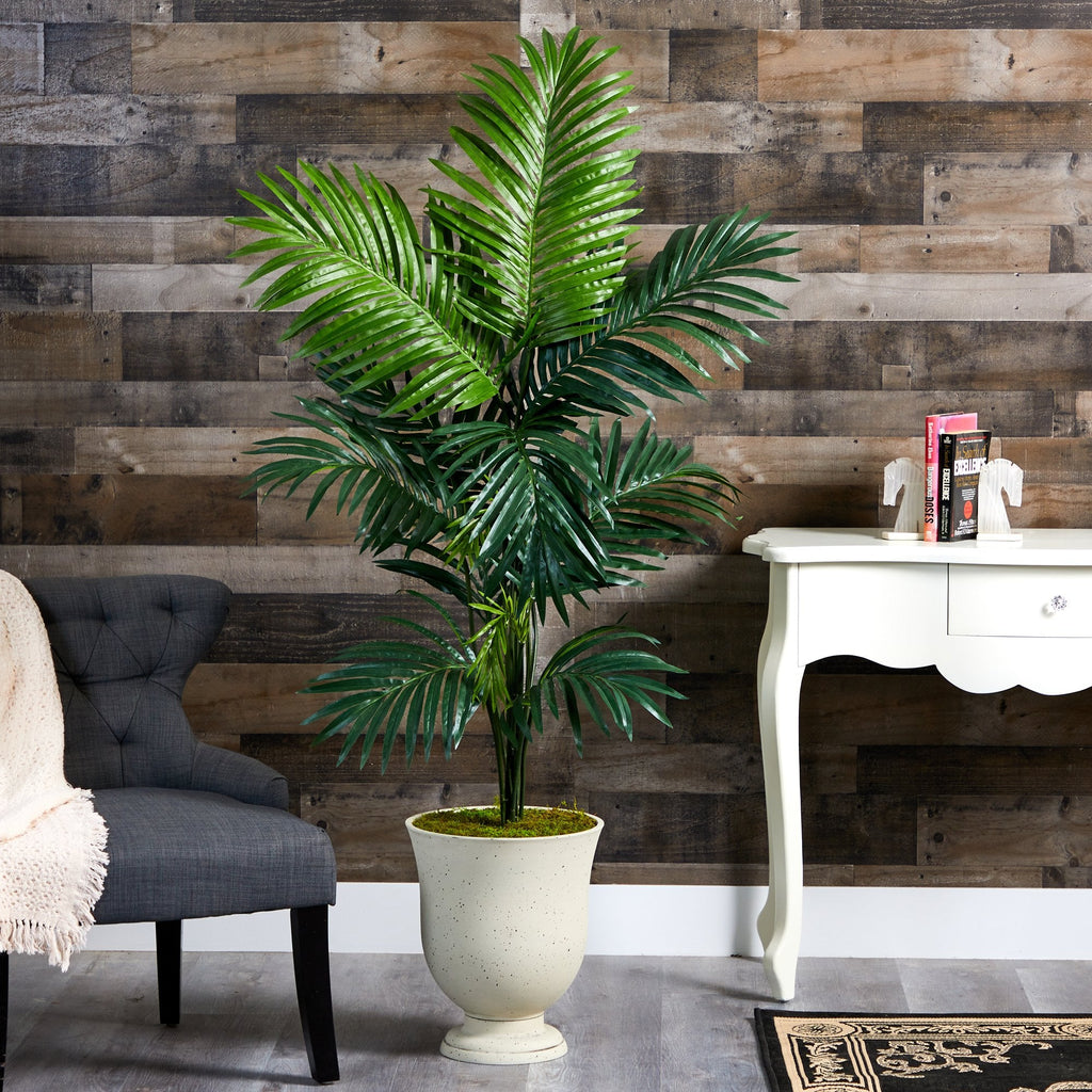 65” Kentia Artificial Palm Tree in Decorative Urn