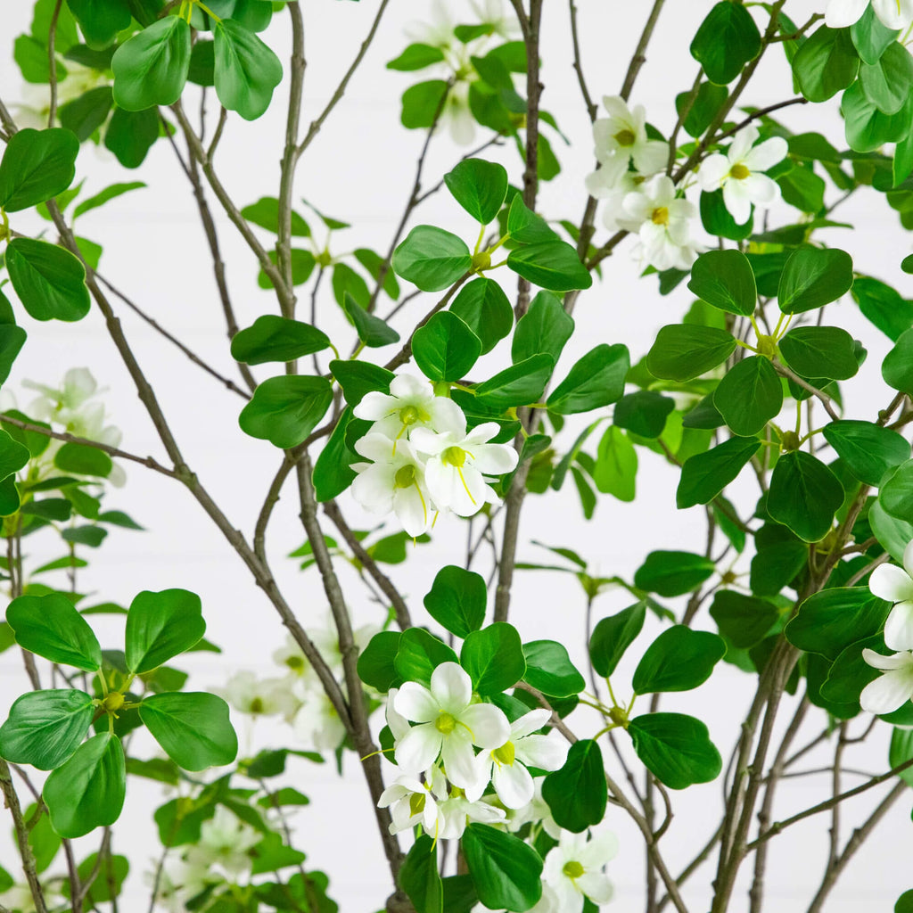 7' Artificial Dogwood Tree
