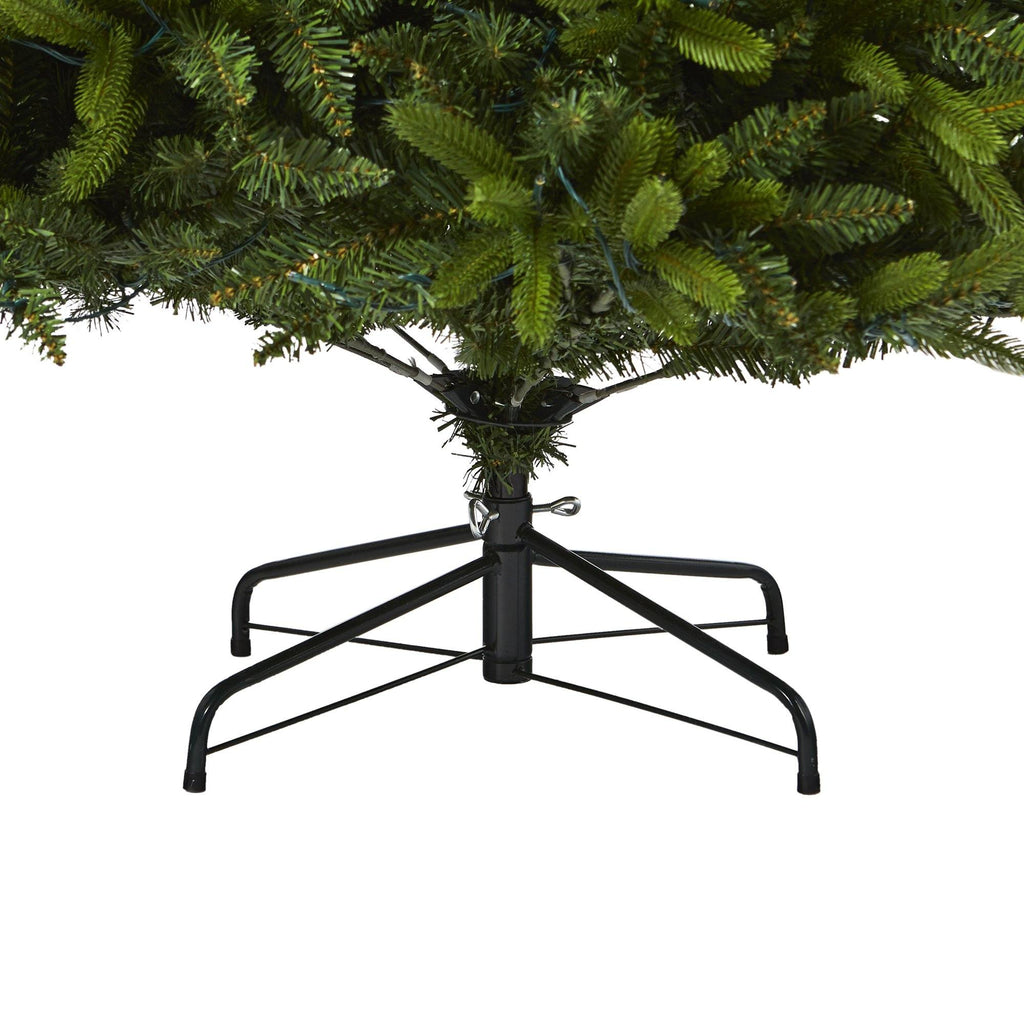 7' Sun Valley Fir Artificial Christmas Tree with 450 LED Lights