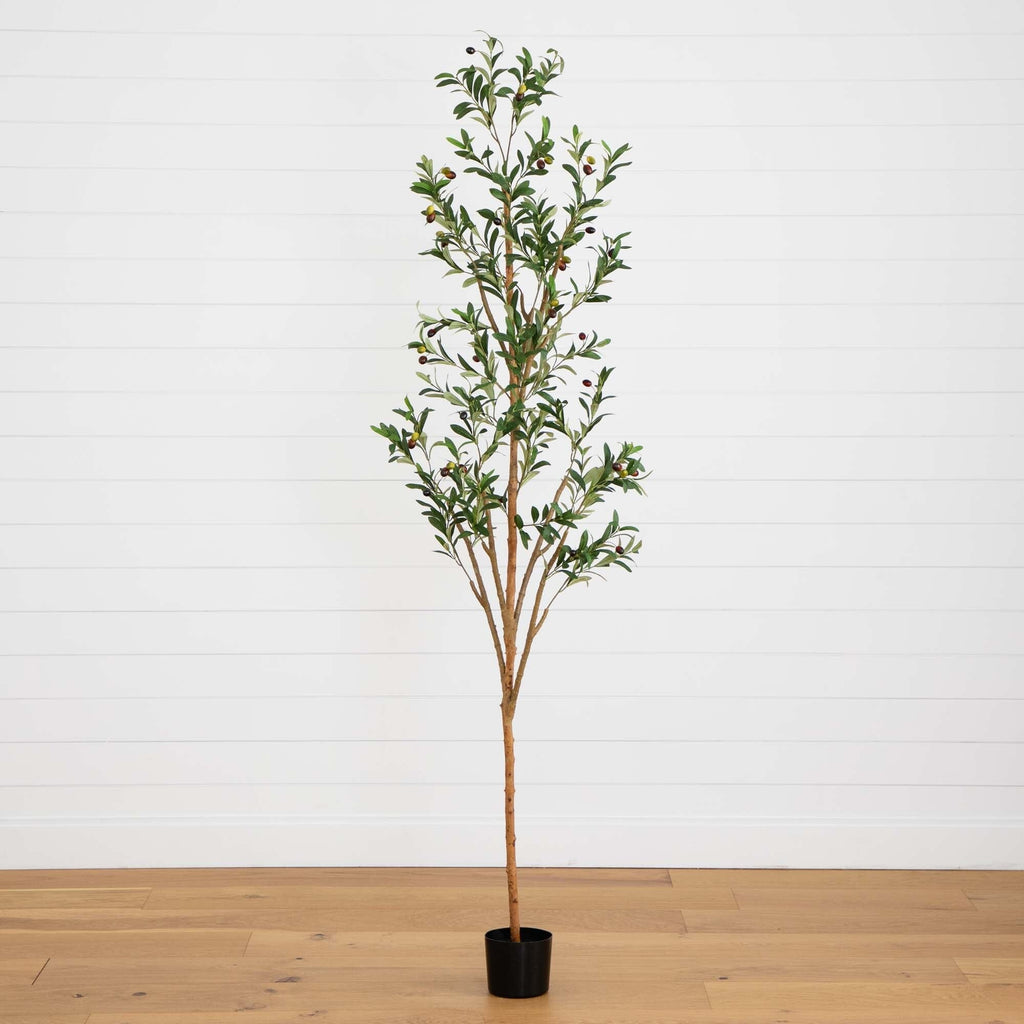 82” Artificial Olive Tree