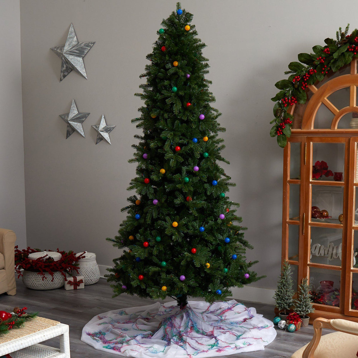 8.5' Montana Mountain Fir Artificial Christmas Tree