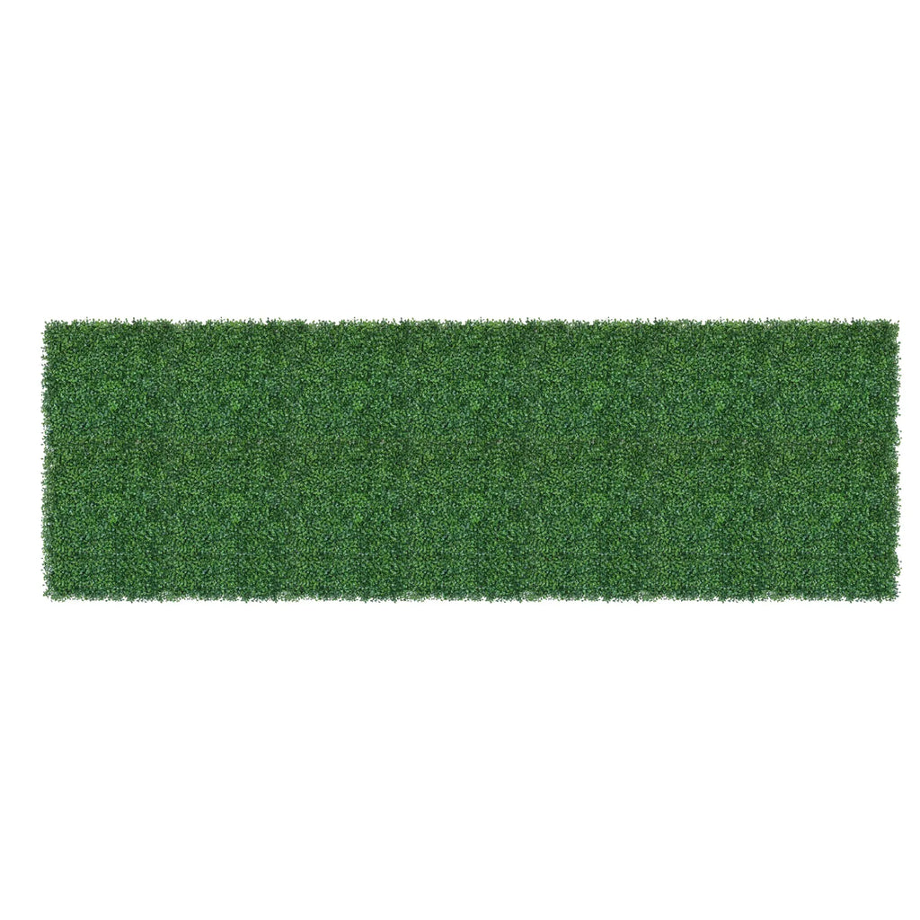 Natural Green Boxwood Artificial Green Wall Roll 33 SQ FT – UV Resistant (Clearance)