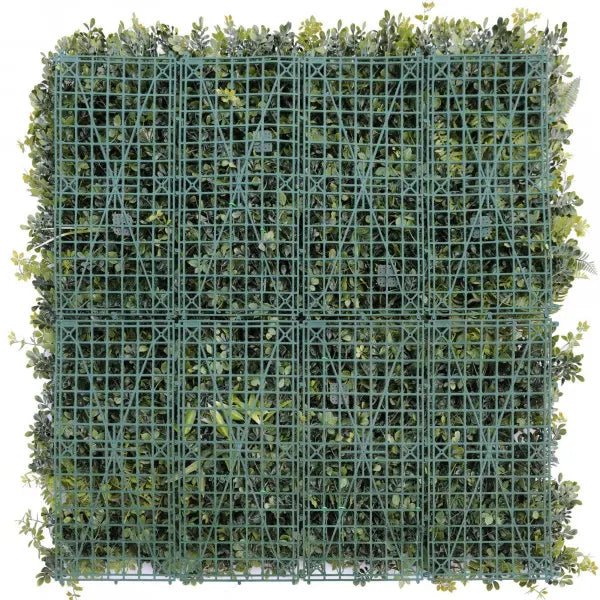 Tropical Vista Artificial Vertical Garden Green Wall Panel 40×40in 11 SQ FT – UV Resistant – Commercial Grade