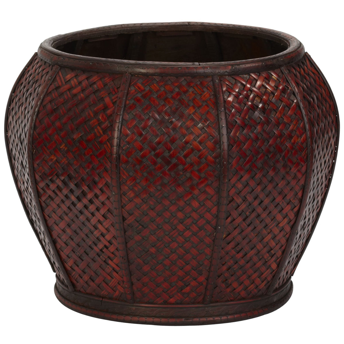 Rounded Weave Decorative Planters (Set of 2)