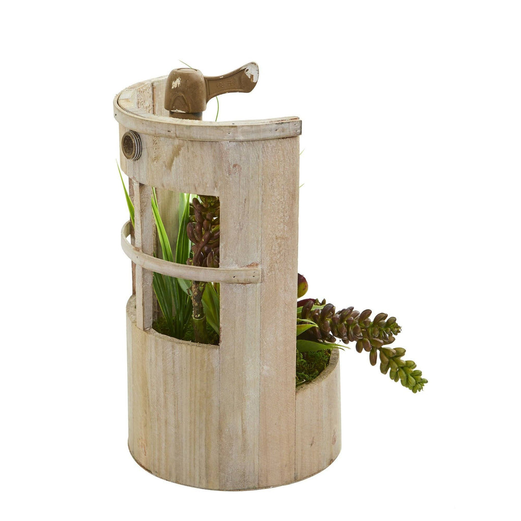 Succulent Garden Artificial Plant in Decorative Planter