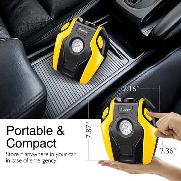 Audew 150W Portable Air Compressor Pump