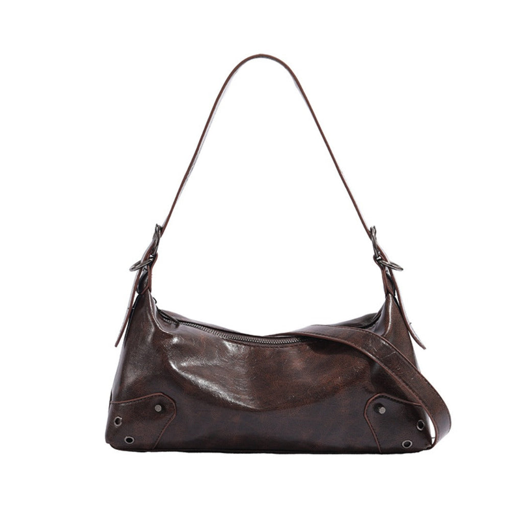 Design female small hobo bag, autumn and winter armpit bag, versatile shoulder crossbody bag female