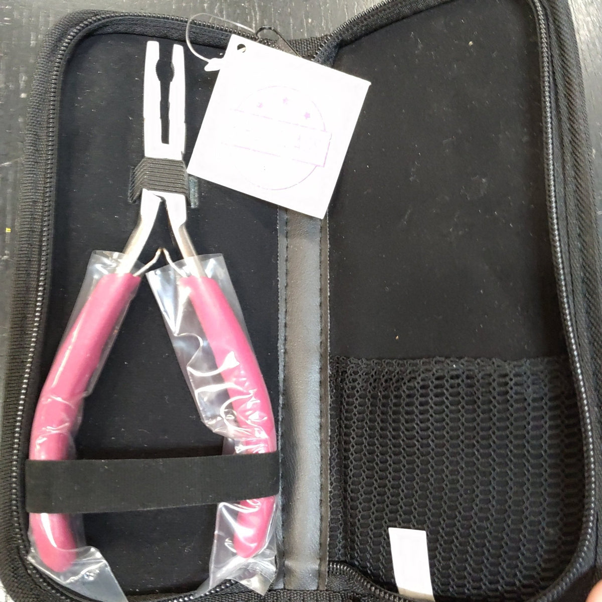Babe Pink Hair Extension Pliers for Bead & Tip Extensions