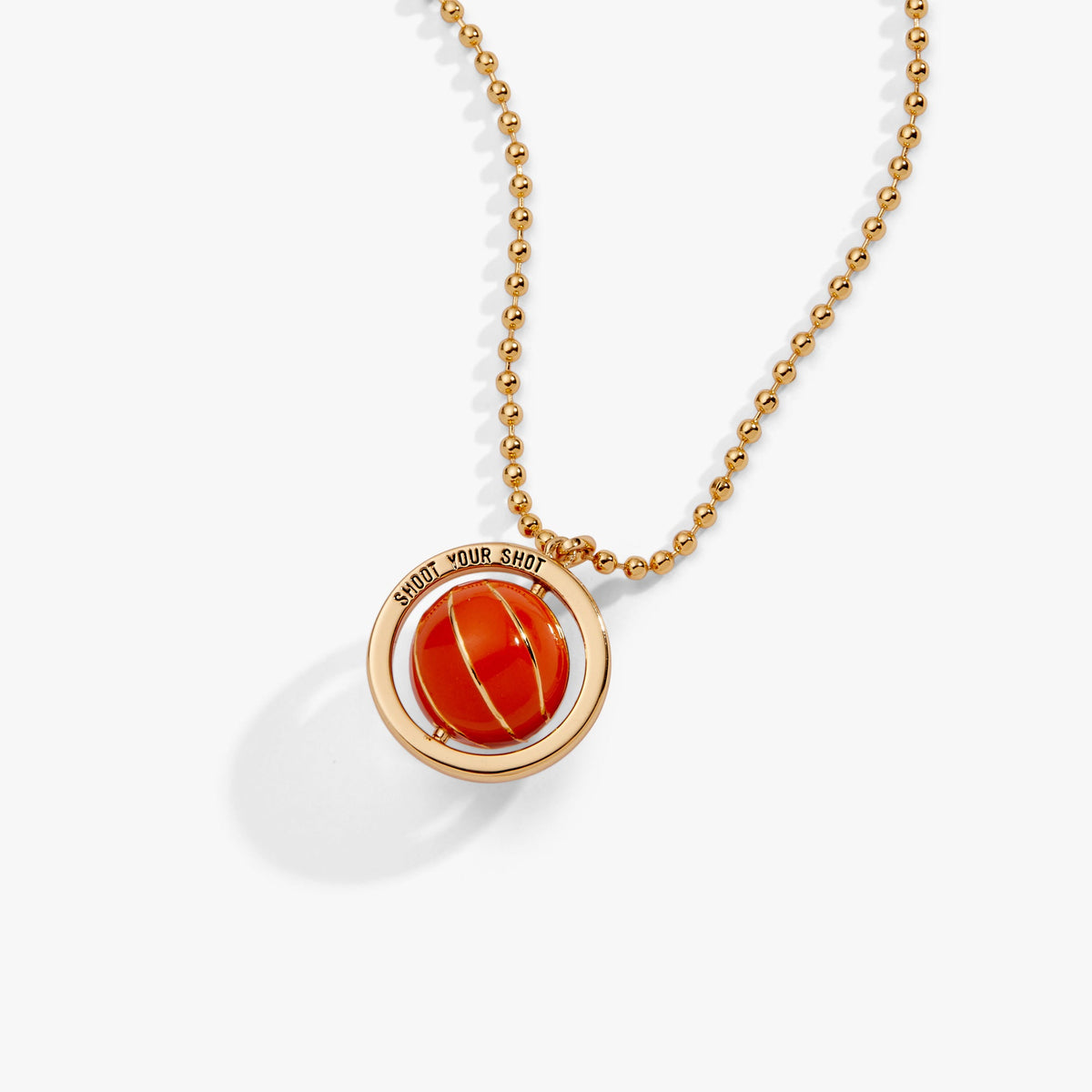 Basketball Spinner Pendant