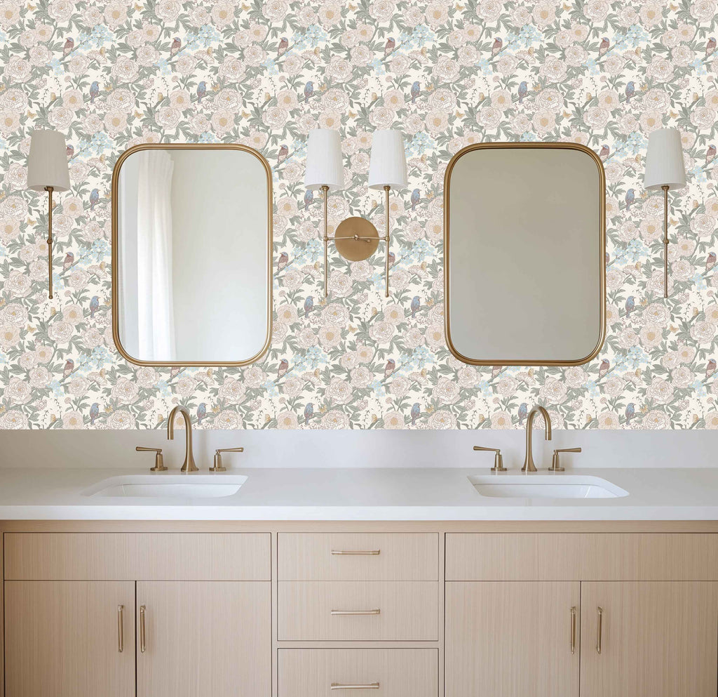 Bertie Wallpaper by Katie Lyn Designs
