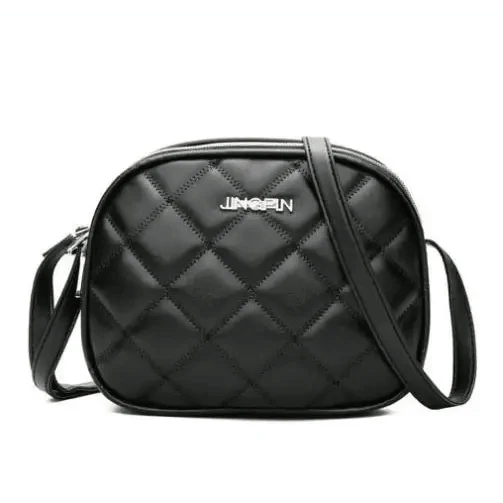Black Beauty Women's Shoulder Crossbody Bag For Females Fashionable Handbag PU Famous Designer Clutch
