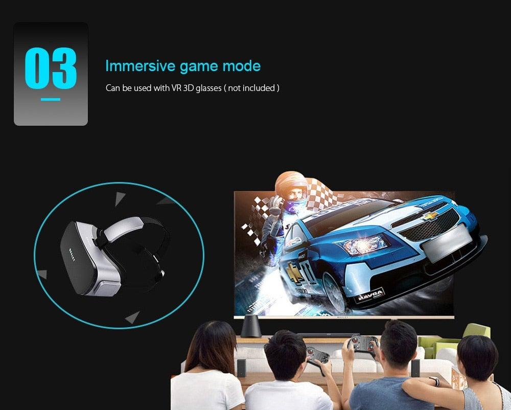 Black Solid Bluetooth Joystick Smartphone Trigger Gamepad Controller Compatible With TV PC Laptop