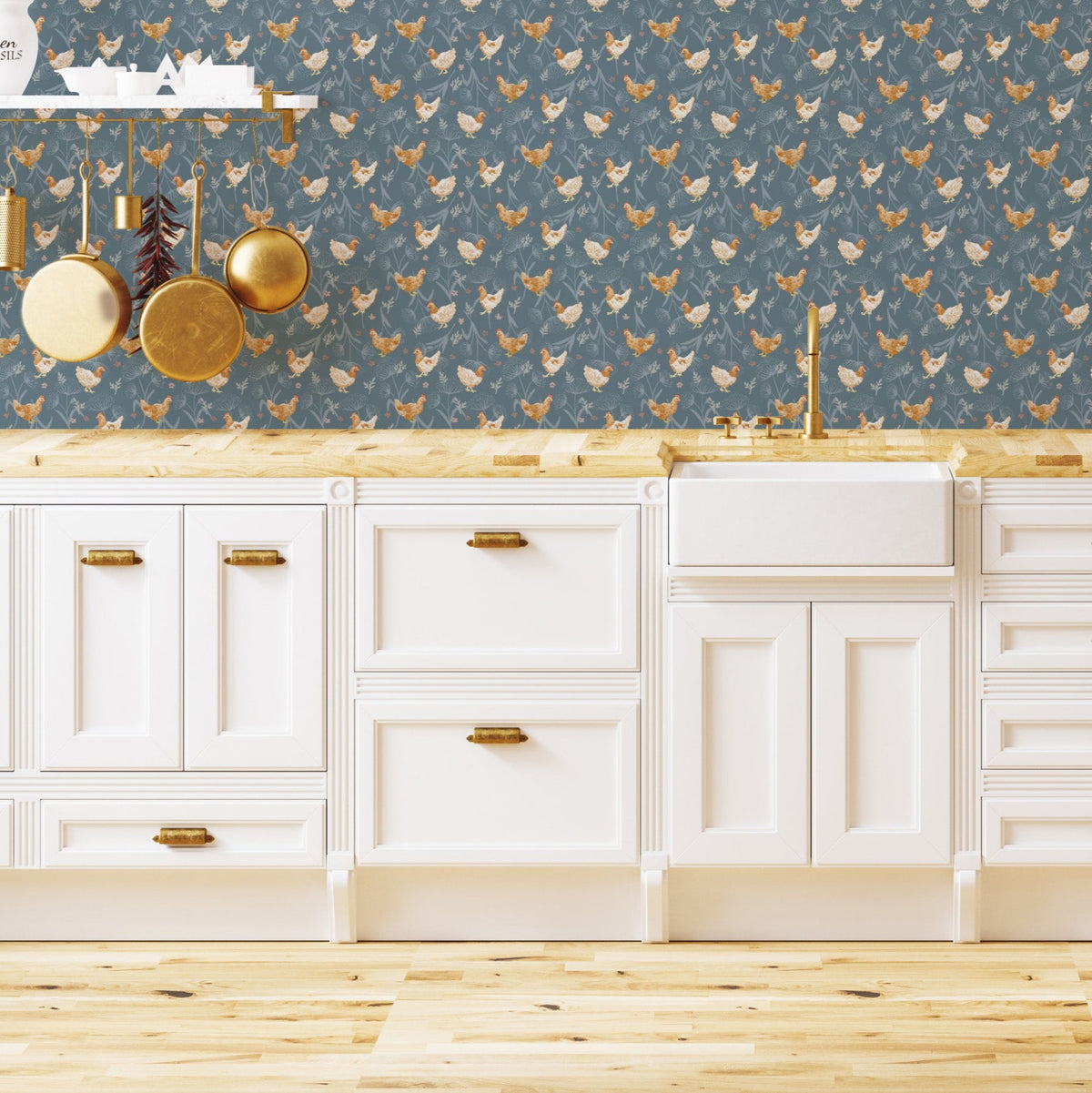 Henrietta Wallpaper by Fede Volpato