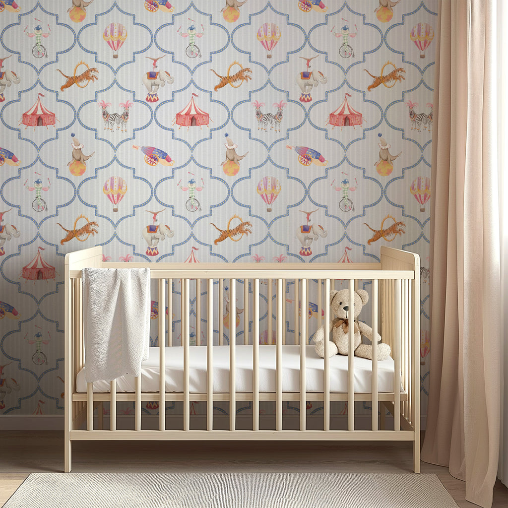 Barnum Wallpaper by Yorkville Studio