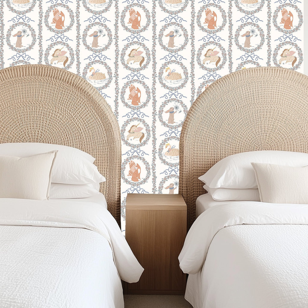 Layce Wallpaper by Painted Hawk Design