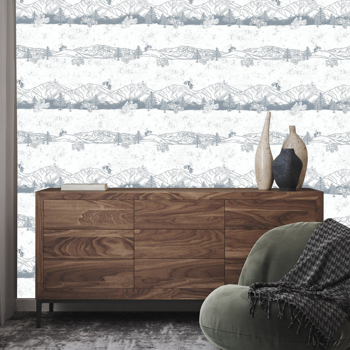 Nash Wallpaper by Hannah Langford