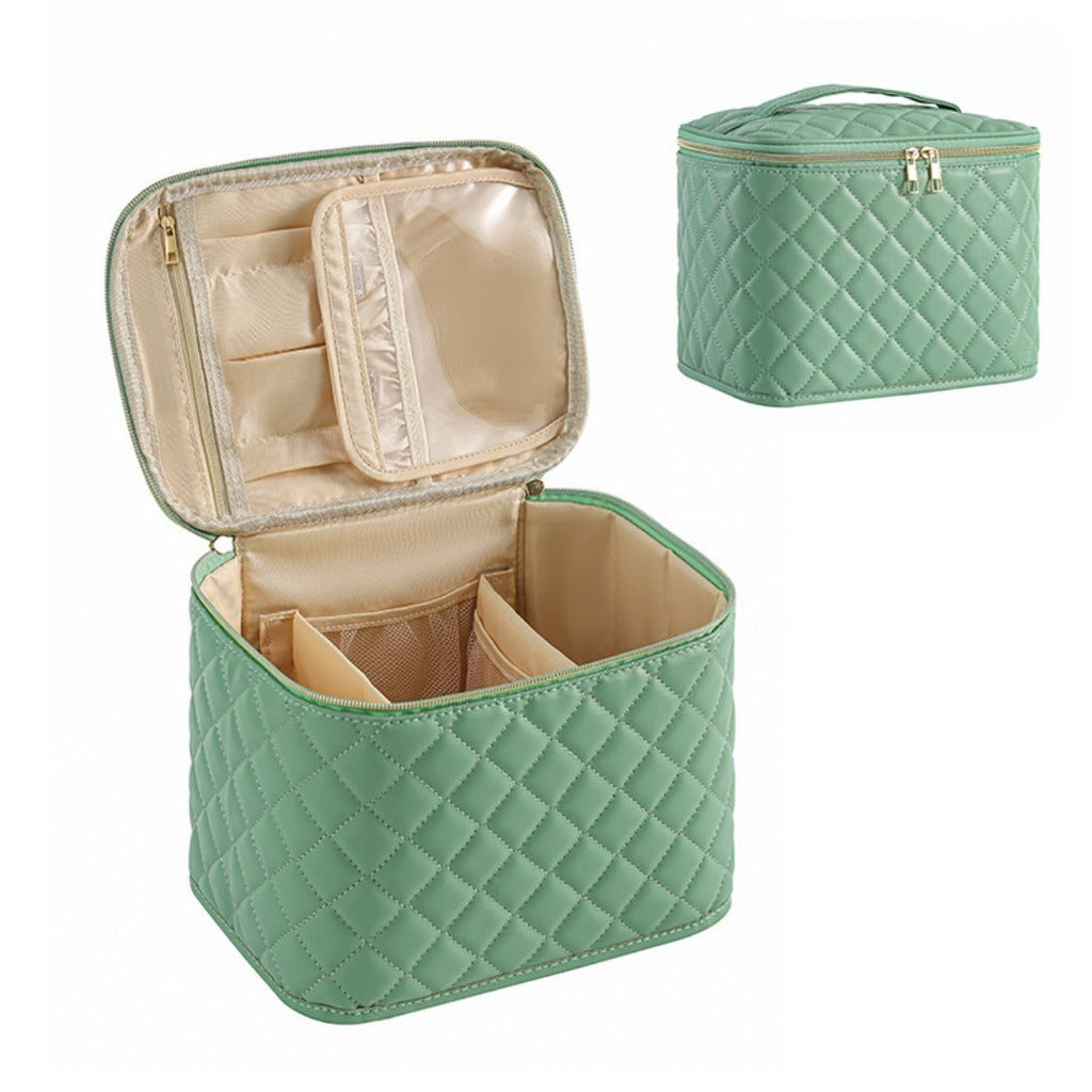 Cosmetic bag large capacity, travel portable cosmetic bag, waterproof multi-functional partition storage bag, large makeup bag,Travel makeup bag,Makeup bag organizers,