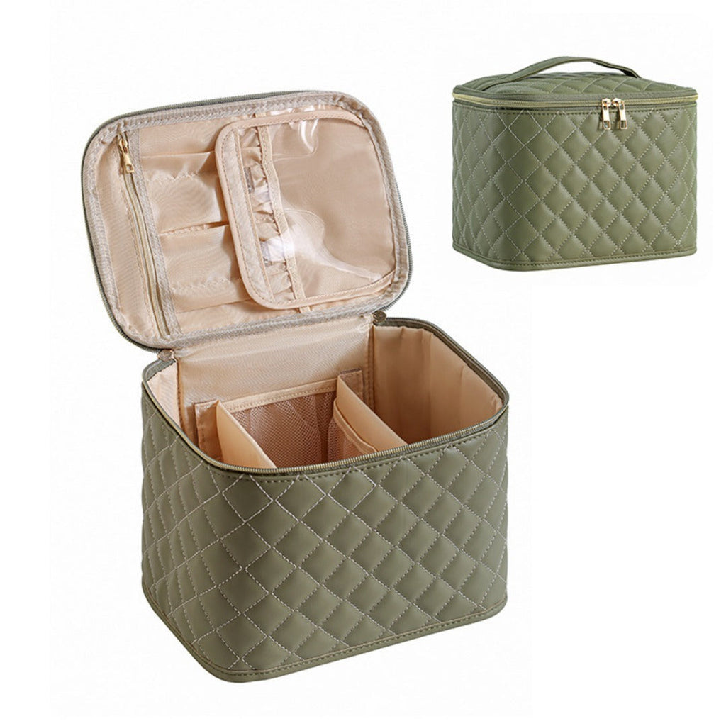 Cosmetic bag large capacity, travel portable cosmetic bag, waterproof multi-functional partition storage bag, large makeup bag,Travel makeup bag,Makeup bag organizers,