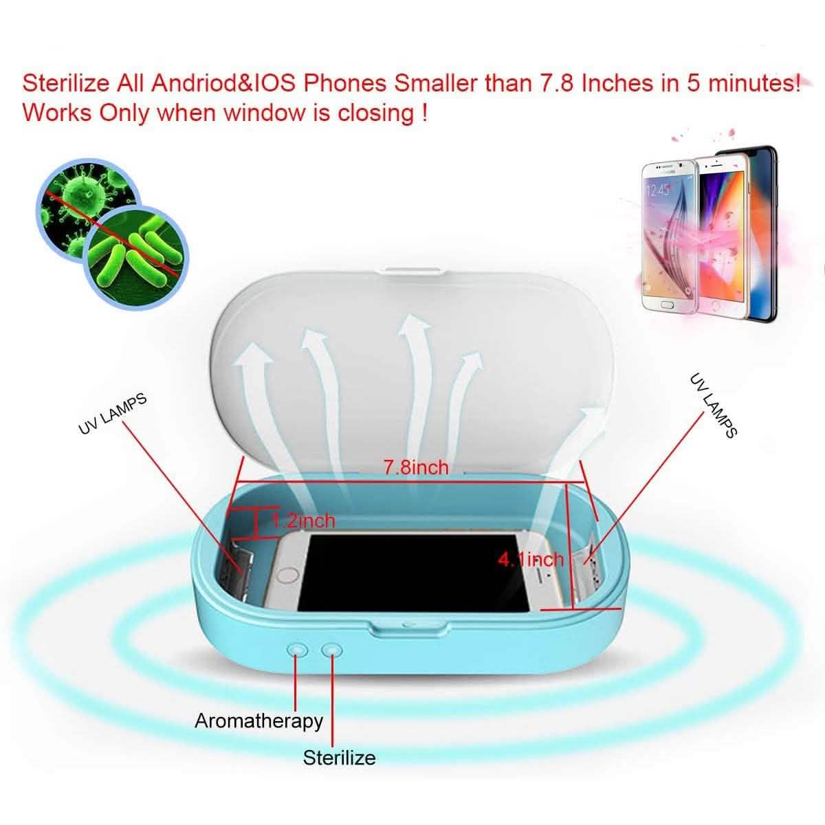 Cell Phone Sterilize Cleaner with Aromatherapy Function