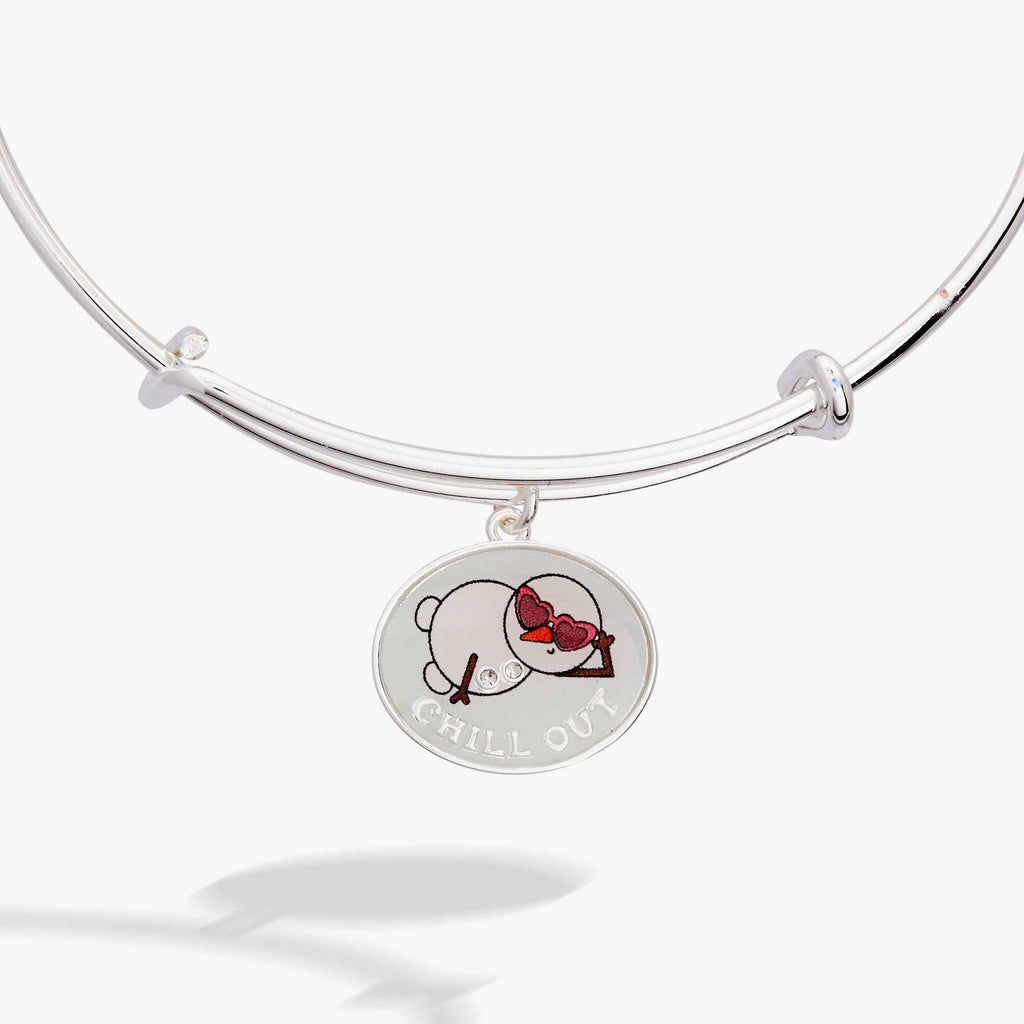 Snowman ‘Chill Out’ Charm Bangle