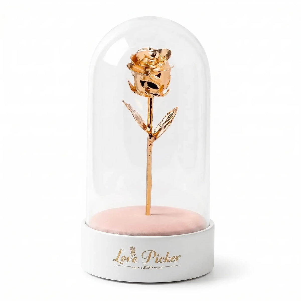 Signature Clear 7” Rose Dome