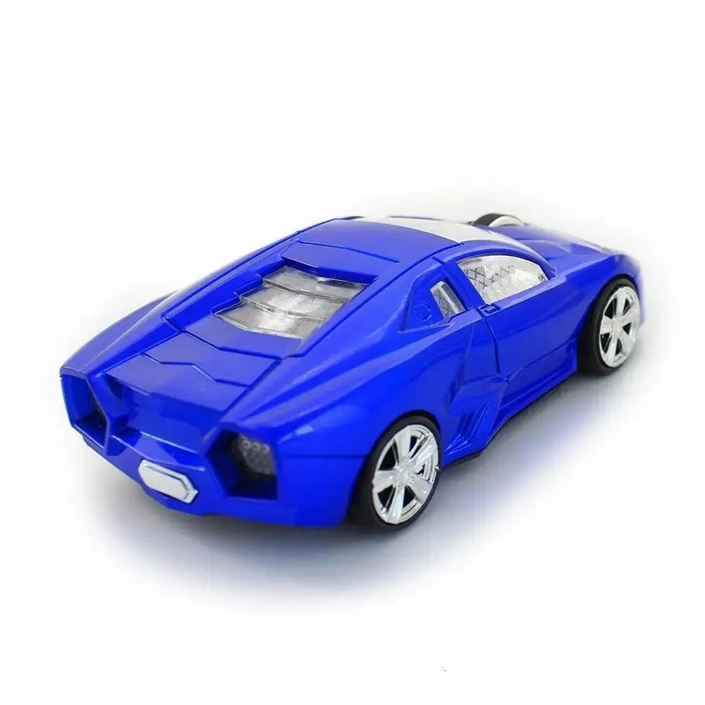 Cool Wireless Gaming Mice 2.4Ghz USB Receiver Wireless Sports Car Mouse Fashion 1600DPI Ergonomic 3D Mini Mice For PC Laptop