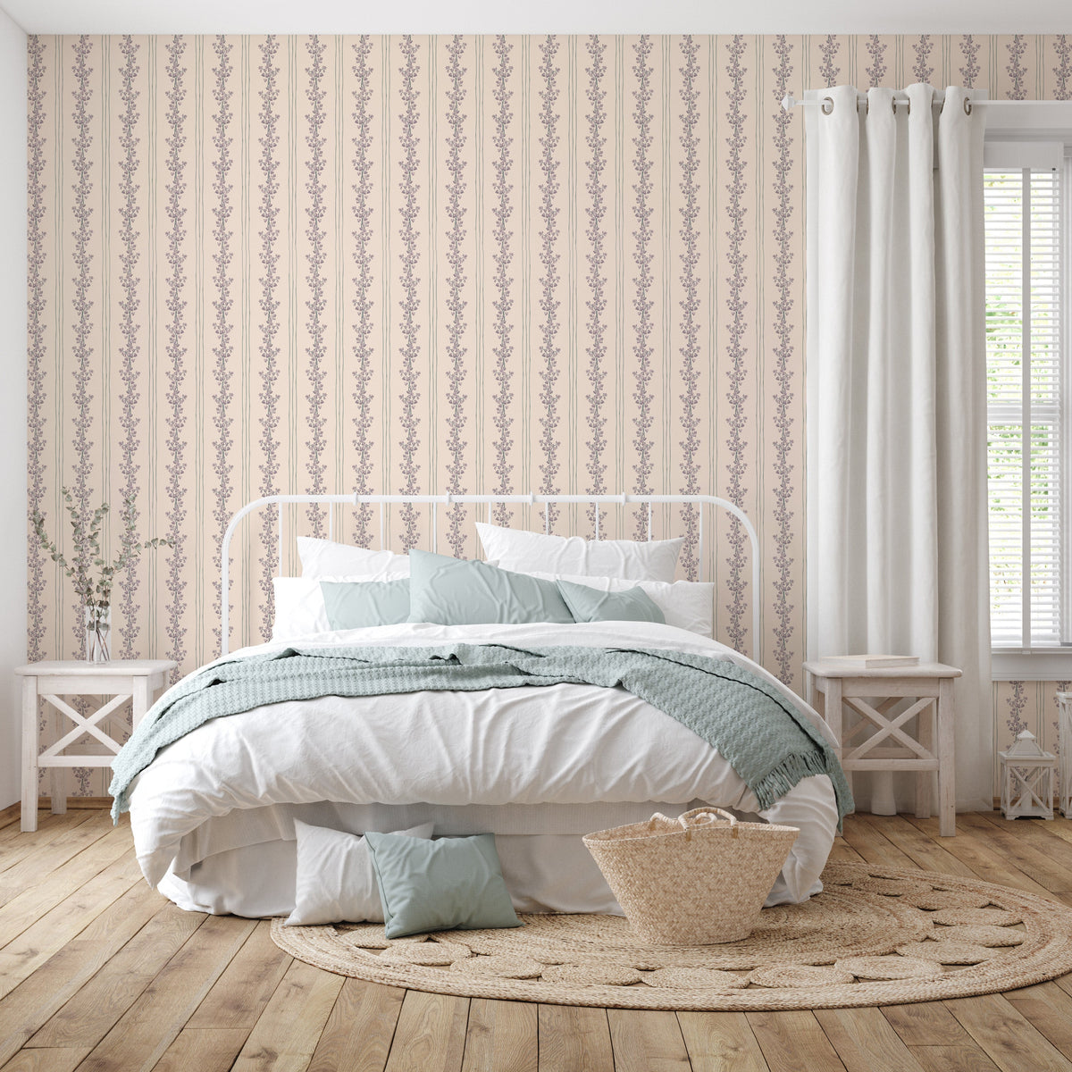 Janie Wallpaper by Astrid Blanchard