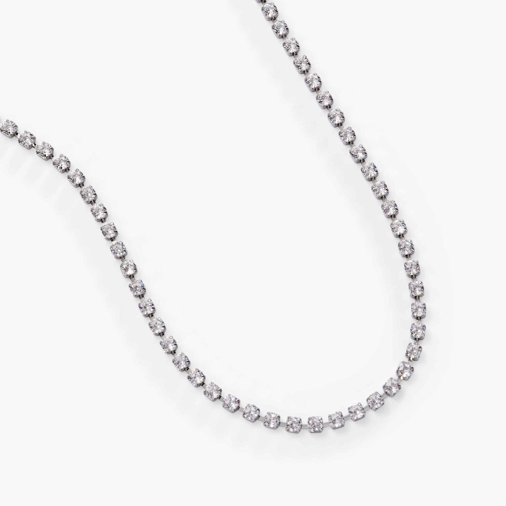 Crystal Tennis Chain Necklace