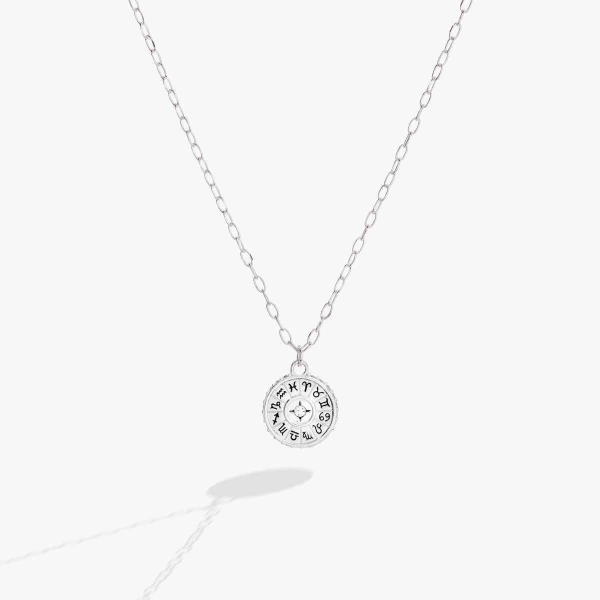 Aquarius Zodiac Precious Necklace