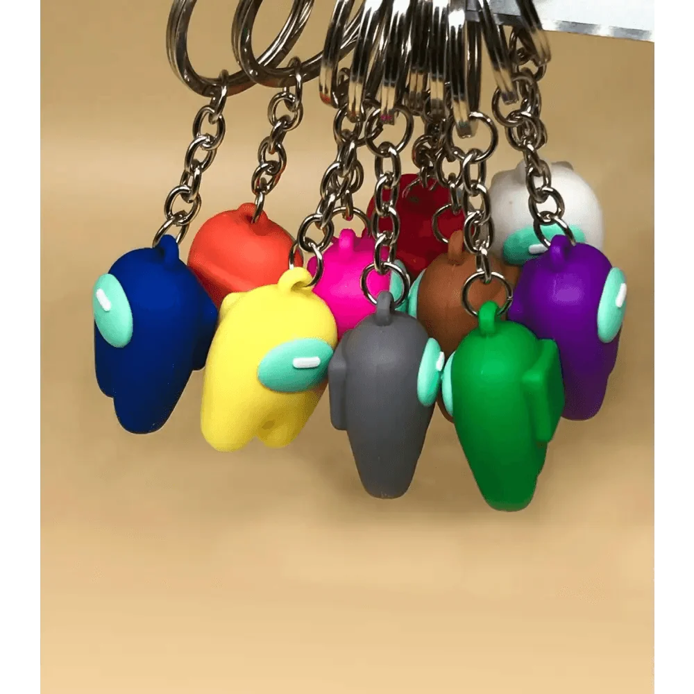 Cute Stainless Steel Hot Games Toys Peripherals Car Key Chain Gift for Boyfriends & Girlfriends