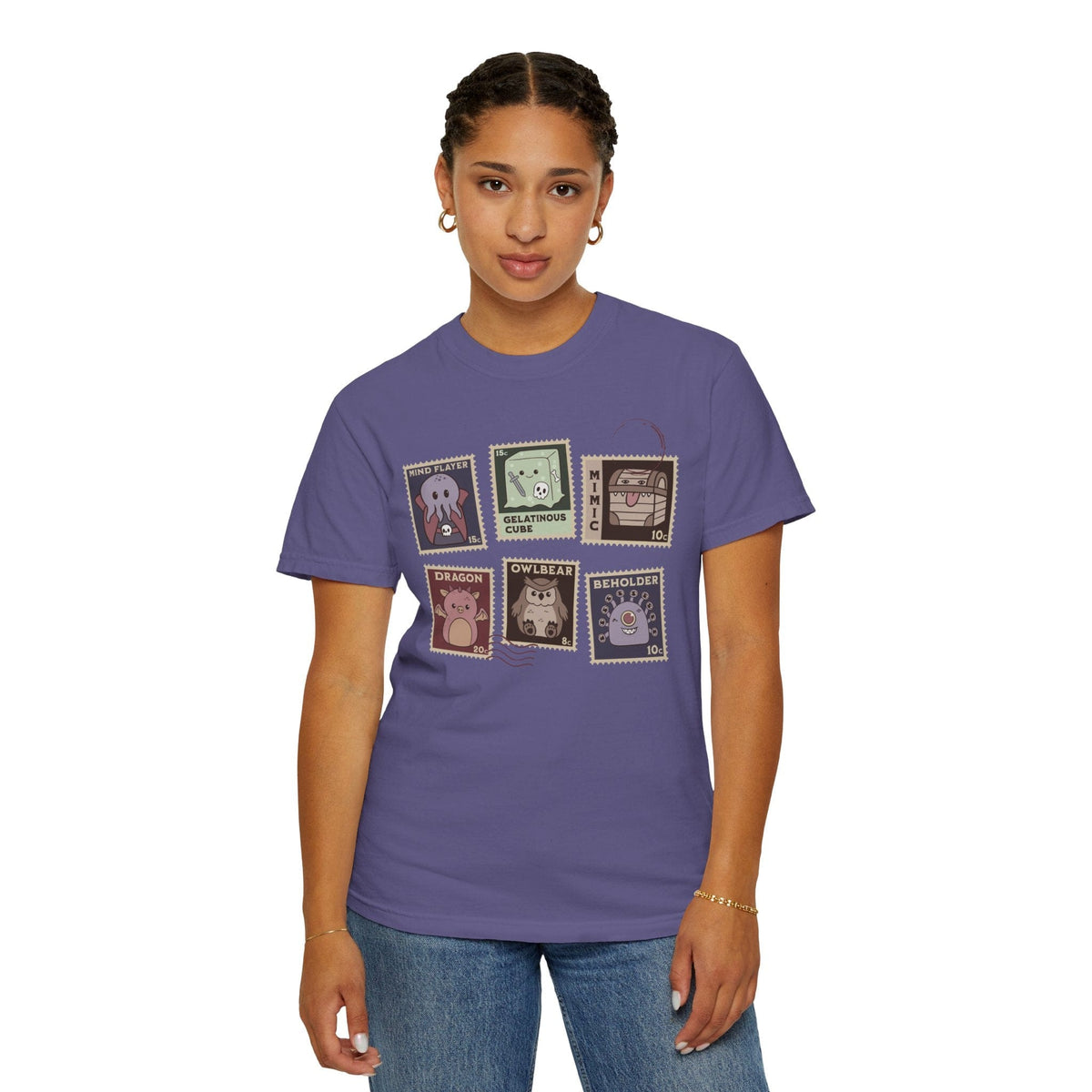 D&D Monster Stamp T-Shirt - Comfort Colors