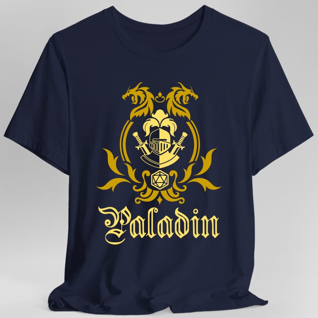 D&D Paladin Class Simple Emblem T-Shirt