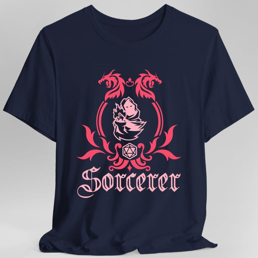 D&D Sorcerer Class Simple Emblem T-Shirt