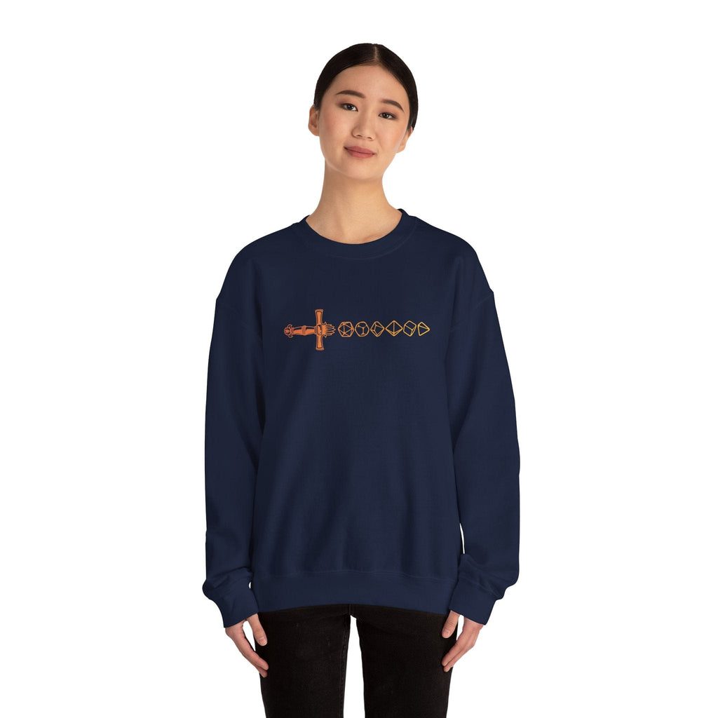 D&D Sword D20 Sweatshirt