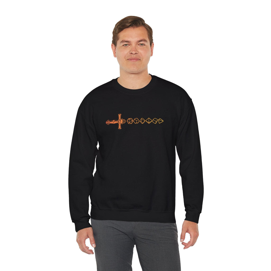 D&D Sword D20 Sweatshirt