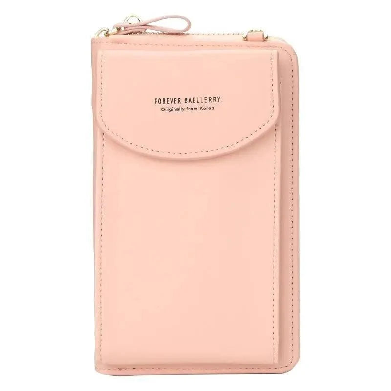 Dazzling Women Wallet Bags Big Card Holder Clutch Messenger Long Shoulder Straps - Trendy Designer Female Clutch Cross Body Bag
