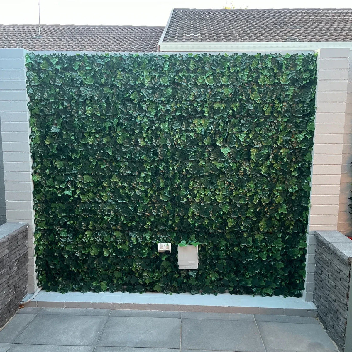 Boston Ivy Artificial Green Wall 33 SQ FT – UV Resistant – Commercial Grade (Clearance Price)