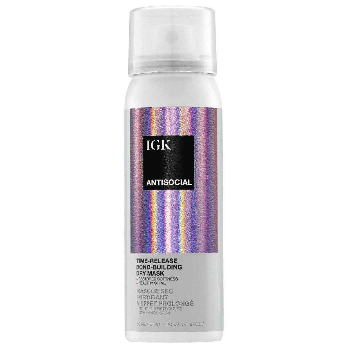 Antisocial Leave-In Dry Hair Mask: Bond Building, Vegan, Sulfate-Free – Repair Damage, Control Frizz & Hydrate Dry Hair with No Rinse.