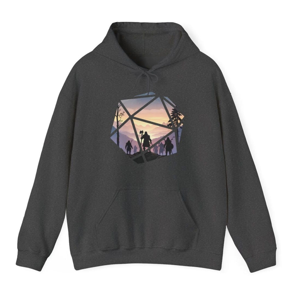 D&D D20 Landscape Hoodie