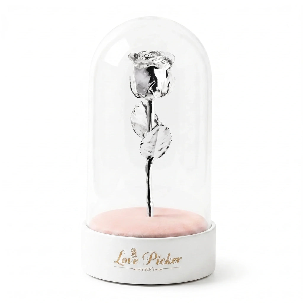 Signature Clear 7” Rose Dome