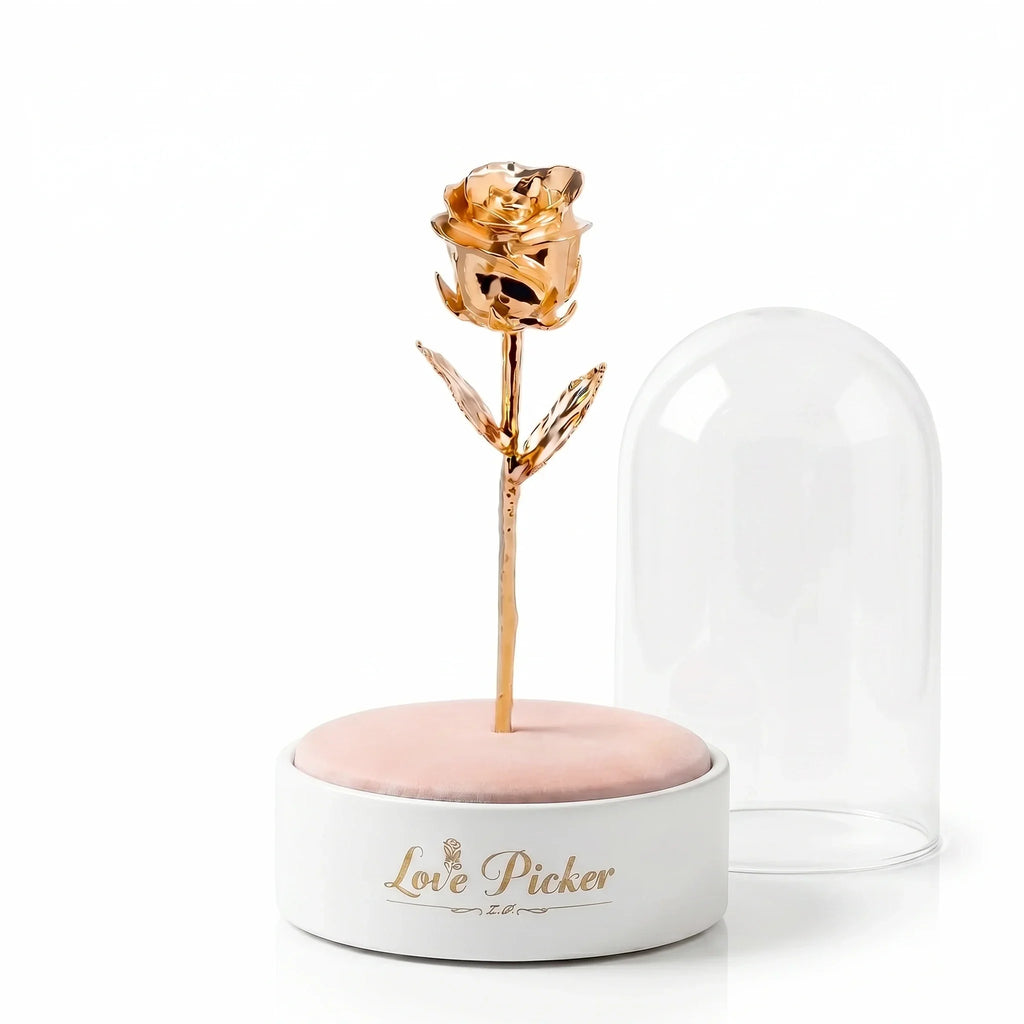 Signature Clear 7” Rose Dome