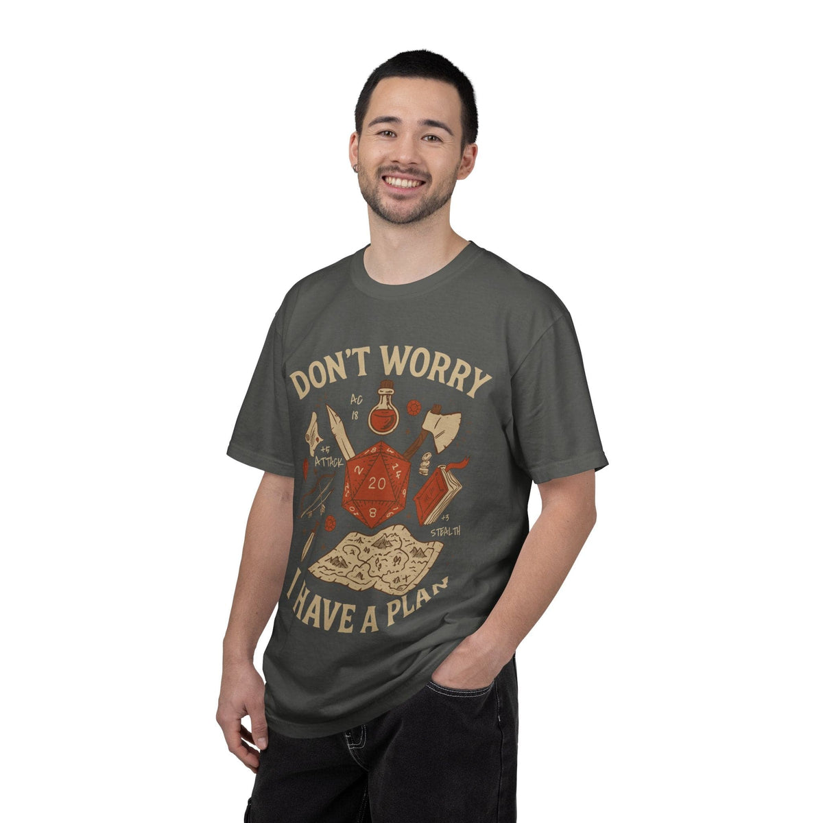 Don't Worry I have a Plan D&D T-Shirt - Comfort Colors