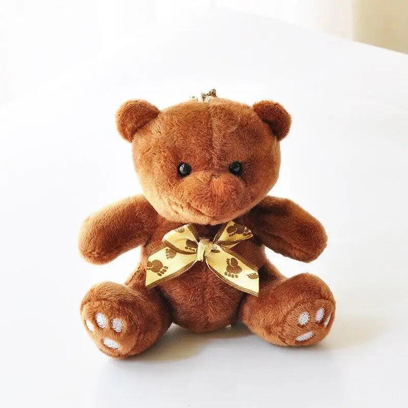 Durable Teddy Bears Stuffed Toys Small Plush Dolls Animal Soft Fluffy Baby Pendant Gift Kids Picnic/Wedding Favor/Baby Shower